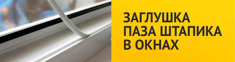 ЗАГЛУШКА ПАЗА ШТАПИКА